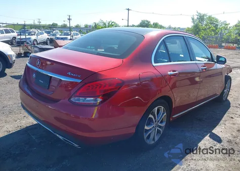 2018 Mercedes-Benz C 300 4Matic from USA, damaged, VIN 55SWF4KB8JU245886